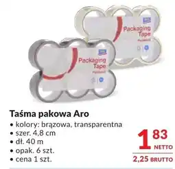 Makro Taśma pakowa Aro oferta