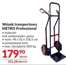 Makro Wózek transportowy METRO Professional oferta