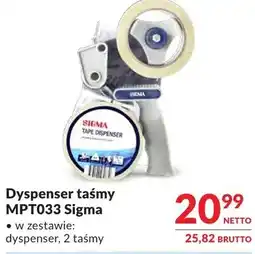 Makro Dyspenser taśmy MPT033 Sigma oferta