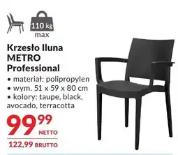 Makro Krzesło Iluna METRO Professional oferta