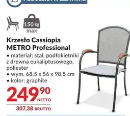 Makro Krzesło Cassiopia METRO Professional oferta