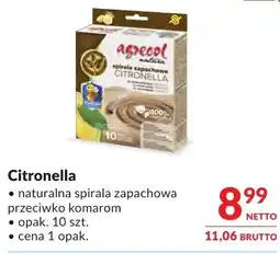 Makro Citronella naturalna spirala zapachowa przeciwko komarom oferta