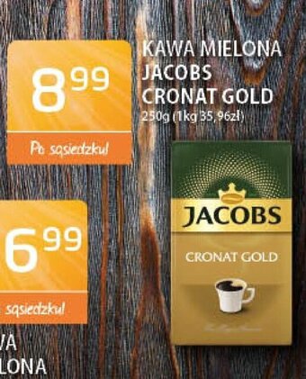 ABC Kawa mielona Jacobs Cronat Gold 250g oferta