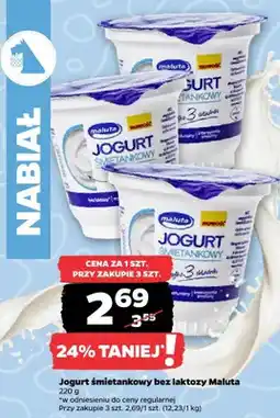 Netto Jogurt śmietankowy bez laktozy oferta