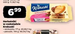 Netto Herbatniki w czekoladzie z serowuszką oferta