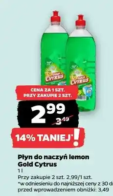 Netto Płyn do naczyń lemon oferta