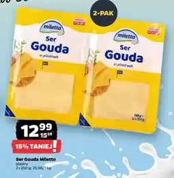Netto Ser Gouda w plastrach plastry oferta