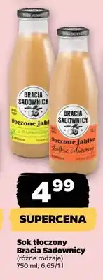 Netto Sok tłoczony Bracia Sadownicy oferta