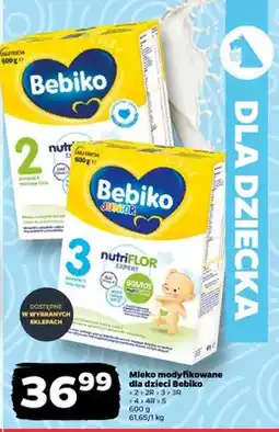 Netto Mleko modyfikowane dla dzieci Bebiko 2, 2R, 3, 3R, 4R, 5 oferta
