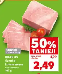 Kaufland Szynka konserowa eksportowa Krakus oferta