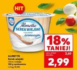 Kaufland Serek wiejski kremowy różne rodzaje oferta