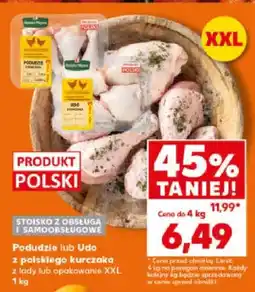 Kaufland Podudzie lub udo z indyka lub kurczaka z lady lub opakowanie XXL oferta