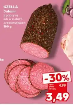 Kaufland Salami z papryką lub w ziołach prowansalskich oferta