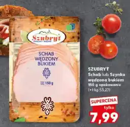 Kaufland Schab wędzony lub szynka wędzona bukiem oferta