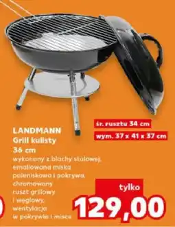 Kaufland Grill kulisty 36 cm oferta