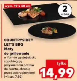 Kaufland Maty do grillowania Let's BBQ w formie gęstej siatki oferta