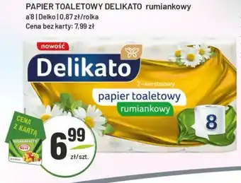 Papier toaletowy delikato a'8 delko