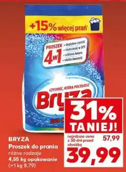 Kaufland BRYZA Proszek do prania oferta