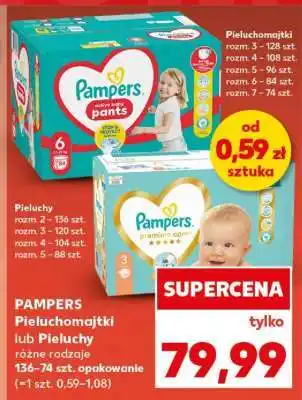 PAMPERS Pieluchomajtki lub Pieluchy