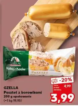 Kaufland GZELLA Pasztet z borowikami oferta