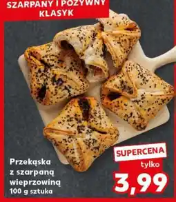 Kaufland Przekąska z szarpaną wieprzowiną 100 g sztuka oferta