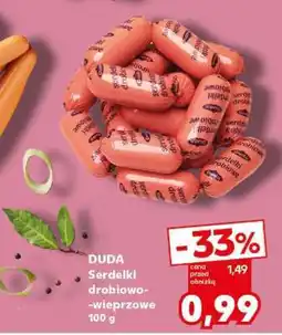 Kaufland DUDA Serdelki drobiowo- -wieprzowe 100 g oferta
