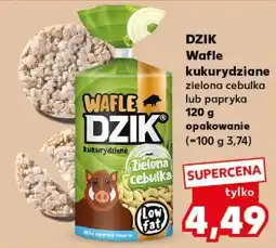 Kaufland DZIK Wafle kukurydziane oferta