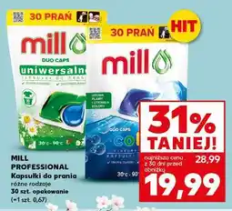 Kaufland MILL PROFESSIONAL Kapsułki do prania różne rodzaje oferta
