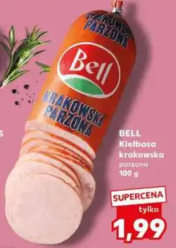 Kaufland BELL Kiełbasa krakowska parzona 100 g oferta
