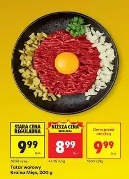 Biedronka Tatar wołowy Kraina Mięs 200 g oferta