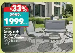 Biedronka Zestaw mebli ogrodowych Goldlux Sunrise oferta