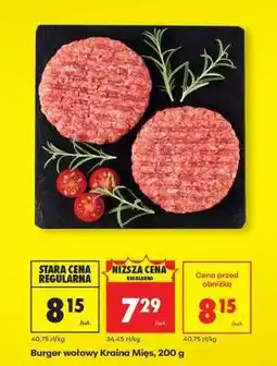 Biedronka Burger wołowy Kraina Mięs 200 g oferta