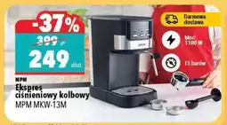 Biedronka MPM Ekspres ciśnieniowy kolbowy MPM MKW-13M oferta