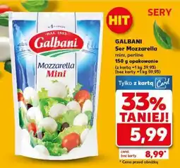 Kaufland GALBANI Ser Mozzarella mini, perline oferta
