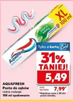 Kaufland AQUAFRESH oferta