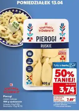 Kaufland Pierogi ruskie oferta