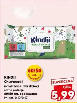 Kaufland KINDII Chusteczki nawilżane dla dzieci oferta