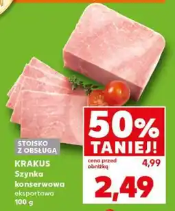 Kaufland KRAKUS Szynka konserwowa eksportowa 100 g oferta