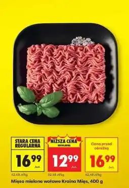 Biedronka Mięso mielone wołowe Kraina Mięs , 400 g oferta