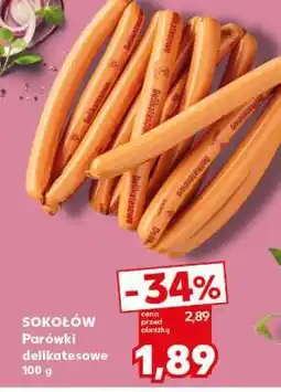 Kaufland SOKOŁÓW Parówki delikatesowe 100 g oferta
