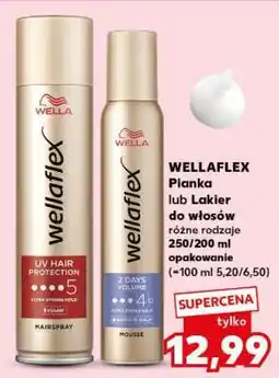 Kaufland WELLAFLEX Pianka lub Lakier do włosów oferta