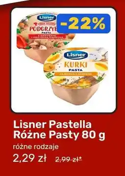 Biedronka Lisner Pastella Różne Pasty 80 g oferta