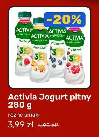 Biedronka Activia Jogurt pitny 280 g oferta