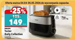 Biedronka Toster Daily Collection czarny oferta