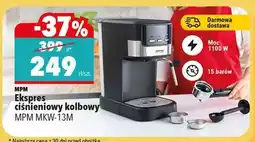 Biedronka Ekspres ciśnieniowy kolbowy MPM MKW-13M oferta