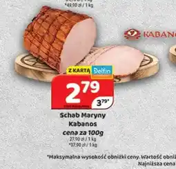 Delfin Schab Maryny Kabanos oferta