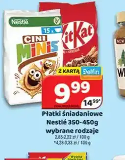 Delfin Płatki śniadaniowe Nestlé oferta