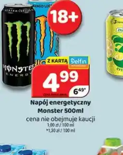 Delfin Monster napój energetyczny oferta