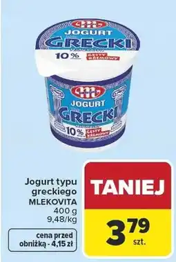 Carrefour Jogurt typu greckiego oferta