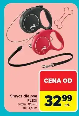 Carrefour Smycz dla psa rozm. XS - L, dł. 3,5 m oferta